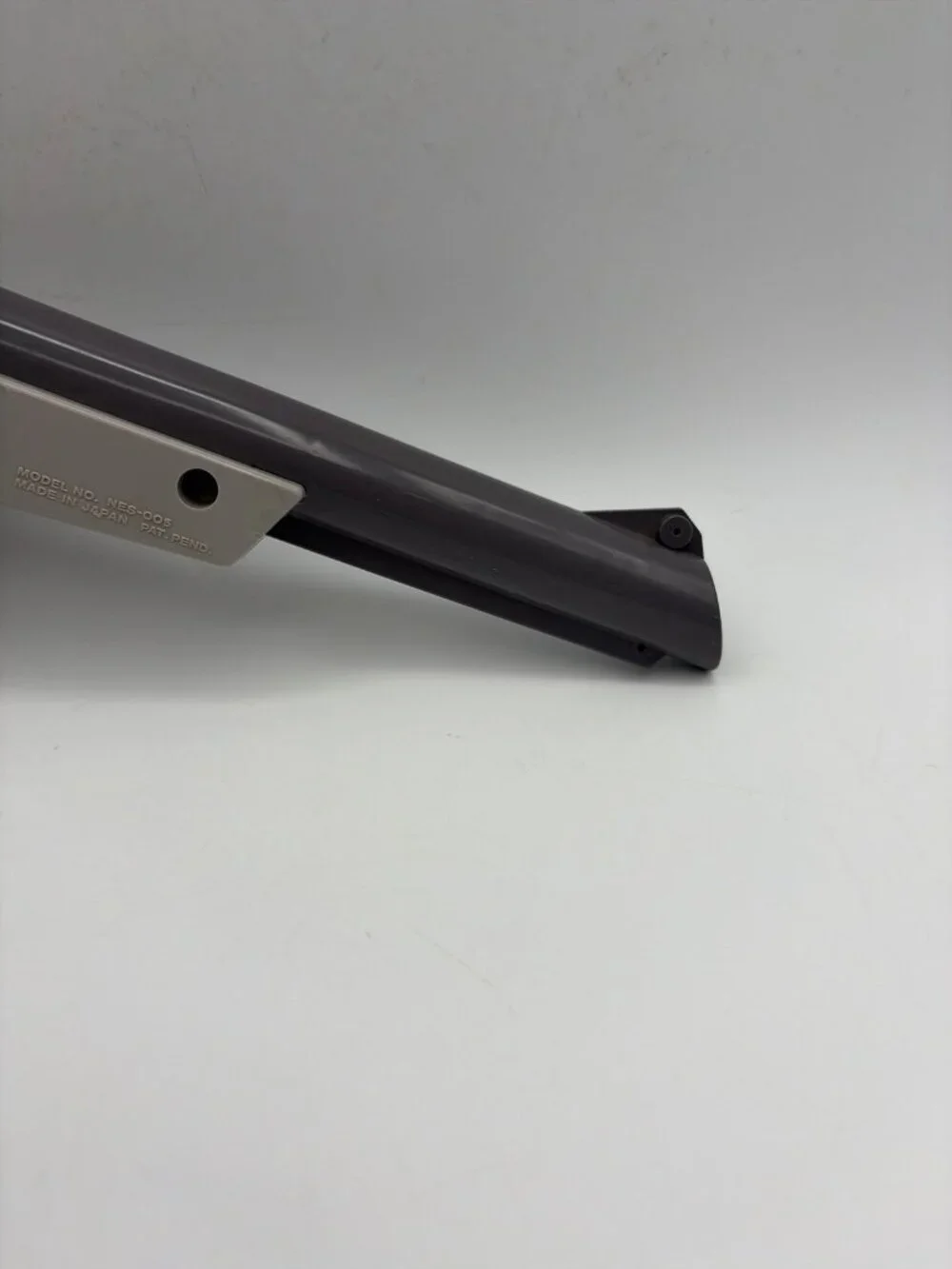 Nintendo NES Zapper Light Gun Gray Controller OEM NES-005 Original Grey Tested